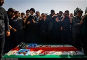 تشییع پیکر سردار شهید امیر علی حاجی زاده