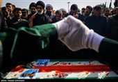 تشییع پیکر سردار شهید امیر علی حاجی زاده