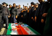 تشییع پیکر سردار شهید امیر علی حاجی زاده