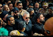 تشییع پیکر سردار شهید امیر علی حاجی زاده