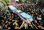 تشییع پیکر سردار شهید امیر علی حاجی زاده