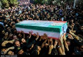 تشییع پیکر سردار شهید امیر علی حاجی زاده