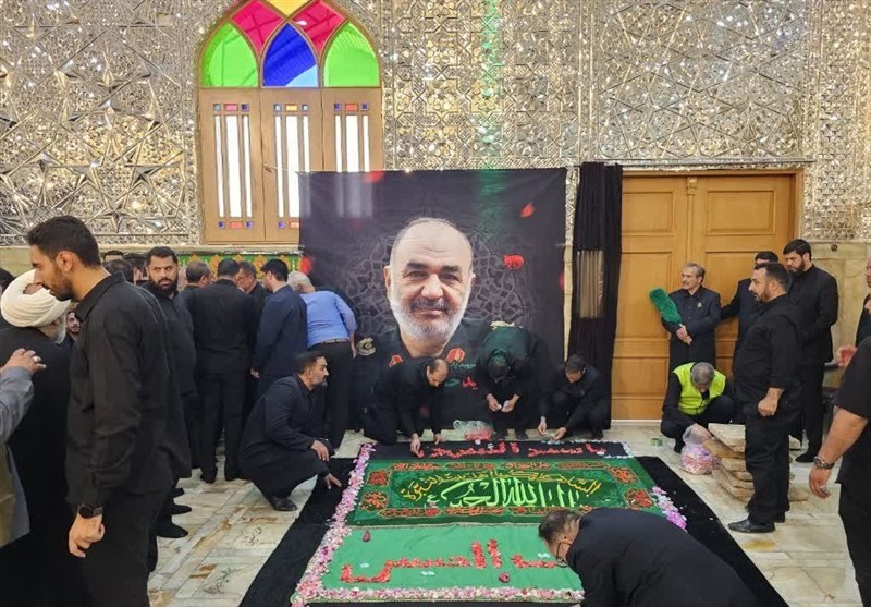 Late IRGC Chief General Salami Laid to Rest
