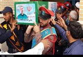پیکر دادستان شهید علی قناعتکار در حرم حضرت معصومه(س) آرام گرفت