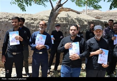 افین در اوج/مراسم تشییع نمادین سردار سرلشکر شهید حاج محمد کاظمی در روستای افین