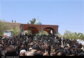 افین در اوج/مراسم تشییع نمادین سردار سرلشکر شهید حاج محمد کاظمی در روستای افین