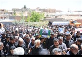 افین در اوج/مراسم تشییع نمادین سردار سرلشکر شهید حاج محمد کاظمی در روستای افین