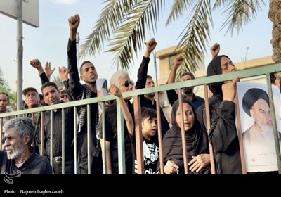 تشییع پیکر مطهر شهید آذربادگان