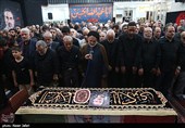 تشییع پیکر شهیدحاج حسن محققی
