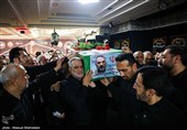 مراسم وداع با شهید محمد حسن محققی در هیئت محبان الفاطمه (س)
