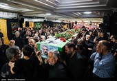 مراسم وداع با شهید محمد حسن محققی در هیئت محبان الفاطمه (س)