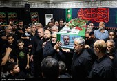 مراسم وداع با شهید محمد حسن محققی در هیئت محبان الفاطمه (س)