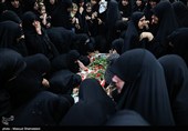 مراسم وداع با شهید محمد حسن محققی در هیئت محبان الفاطمه (س)