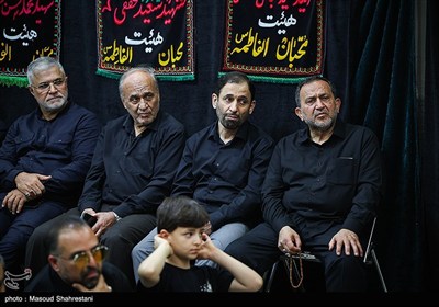 مراسم وداع با شهید محمد حسن محققی در هیئت محبان الفاطمه (س)