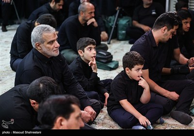 مراسم وداع با شهید محمد حسن محققی در هیئت محبان الفاطمه (س)