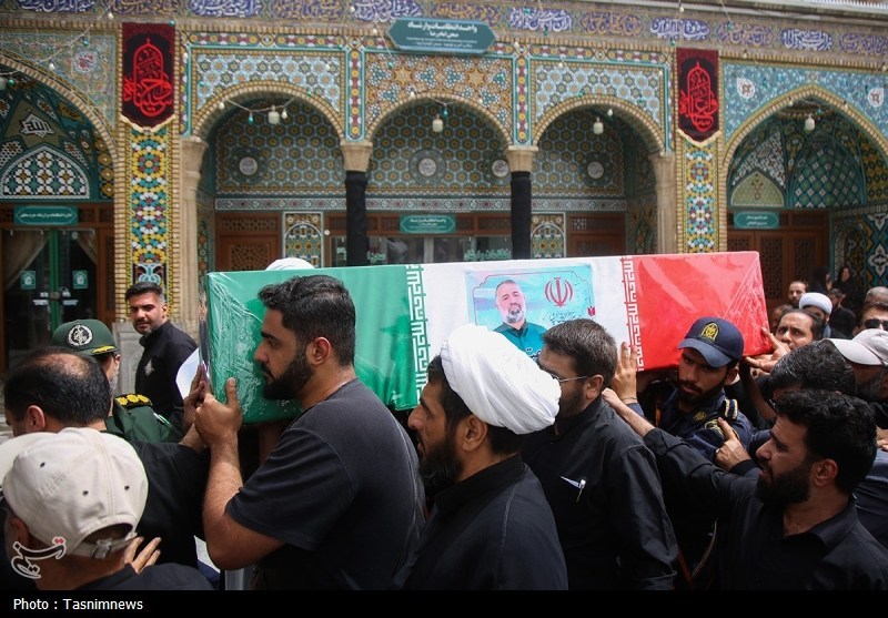 تشییع باشکوه شهید قناعت‌کار در قم؛ قاضی‌ای که تا آخر ایستاد+ تصاویر