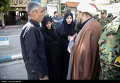 تشییع پیکر شهید مدافع وطن نیما ایزدی آرا در کرمانشاه