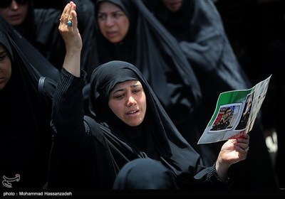 تشییع و تدفین پیکر سردار شهید حسن محققی