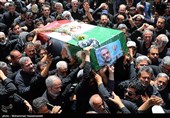 پیکر شهیدان ربانی و محقق گلزار شهدا تهران به خاک سپرده شد