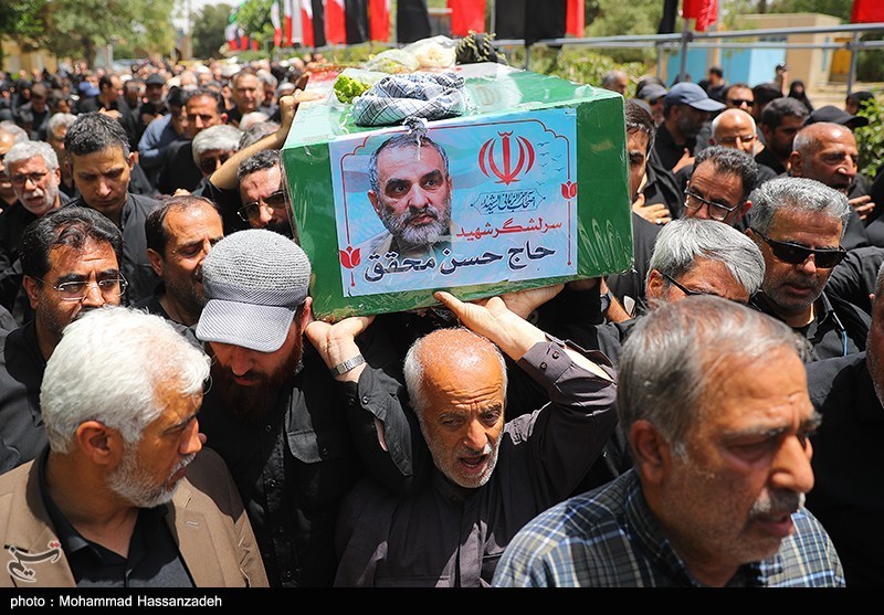 پیکر شهیدان ربانی و محقق گلزار شهدا تهران به خاک سپرده شد 2