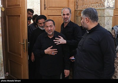 تشییع و خاکسپاری پیکر شهید &#171;حسین سلامی&#187; در حرم عبدالعظیم (ع)