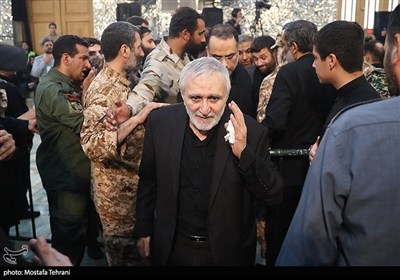 تشییع و خاکسپاری پیکر شهید &#171;حسین سلامی&#187; در حرم عبدالعظیم (ع)