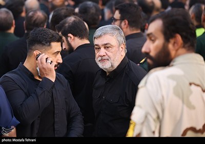 تشییع و خاکسپاری پیکر شهید &#171;حسین سلامی&#187; در حرم عبدالعظیم (ع)