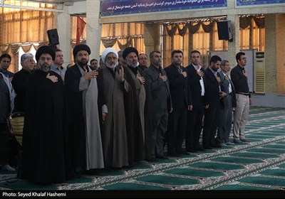 مراسم بزرگداشت شهدای اقتدار ایران در بوشهر