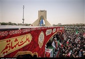 حماس تشارک فی تشییع شهداء إیران: دماؤهم ستعجل بزوال الاحتلال