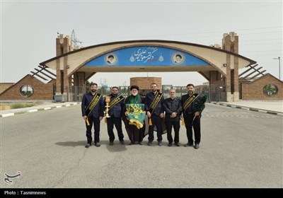 نيروهاي،خادمان،آستان،مطهر،پرچم