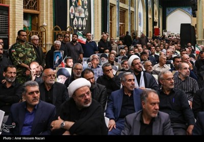 مراسم گرامیداشت شهدای حملات تروریستی رژیم صهیونیستی-قزوین