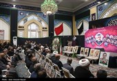 مراسم گرامیداشت شهدای حملات تروریستی رژیم صهیونیستی-قزوین