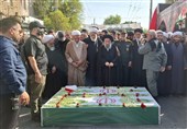 وداع جانسوز مردم دزفول با فرزندان شهیدش + فیلم