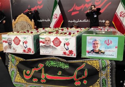 احترام خوزستان برای شهدای وطن/ تشییع باشکوه پیکر سپهبد ‌رشید‌ در دزفول‌+‌فیلم