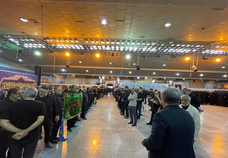 تشییع پیکر شهید هستهای «سید مصطفی ساداتی» و 6 عضو خانوادهاش در بهشت زهرا 3