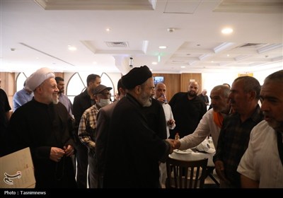 دیدار صمیمی سرپرست حجاج ایرانی با زائران کشورمان