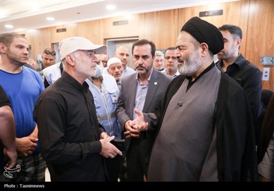 دیدار صمیمی سرپرست حجاج ایرانی با زائران کشورمان