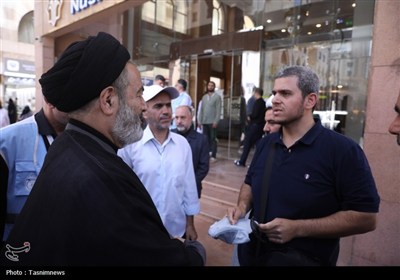 دیدار صمیمی سرپرست حجاج ایرانی با زائران کشورمان