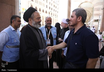 دیدار صمیمی سرپرست حجاج ایرانی با زائران کشورمان