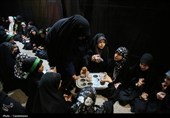 عزاداری دختران هیئت زیر گنبد طلا برای حضرت رقیه(س)