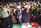 وداع باشکوه اقلیـد با سردار مقاومت و افسر امنیت وطن + فیلم و تصاویر