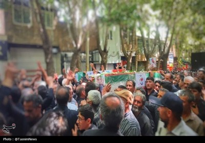 وداع باشکوه اقلیـد با سردار مقاومت و افسر امنیت وطن