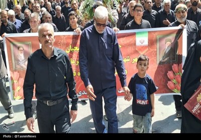 وداع باشکوه اقلیـد با سردار مقاومت و افسر امنیت وطن