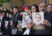 کرمانشاه در سوگ سردار رشید اسلام/ وداع باشکوه با حاج رمضان + فیلم و تصاویر