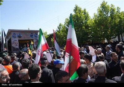 وداع باشکوه با حاج رمضان در سنقر