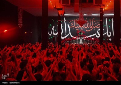 عزاداری مجمع حیدریون زنجان