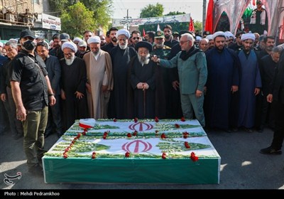 تشییع پیکر سردار سپهبد شهید &#171;غلامعلی رشید&#187;