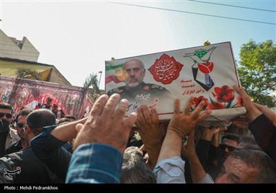 تشییع پیکر سردار سپهبد شهید &#171;غلامعلی رشید&#187;