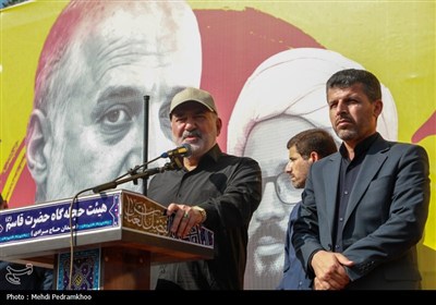 تشییع پیکر سردار سپهبد شهید &#171;غلامعلی رشید&#187;