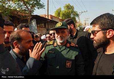 تشییع پیکر سردار سپهبد شهید &#171;غلامعلی رشید&#187;